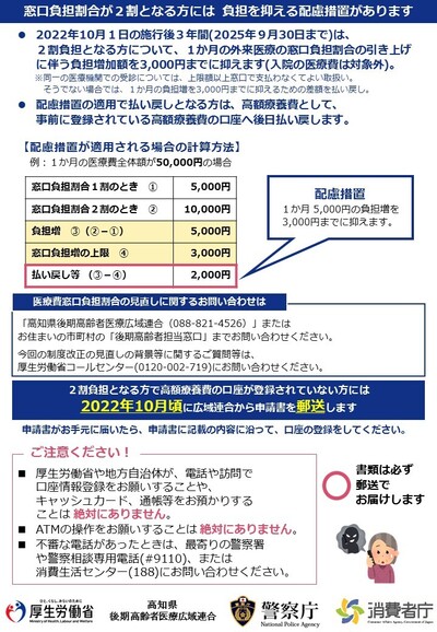 2割負担等広報３